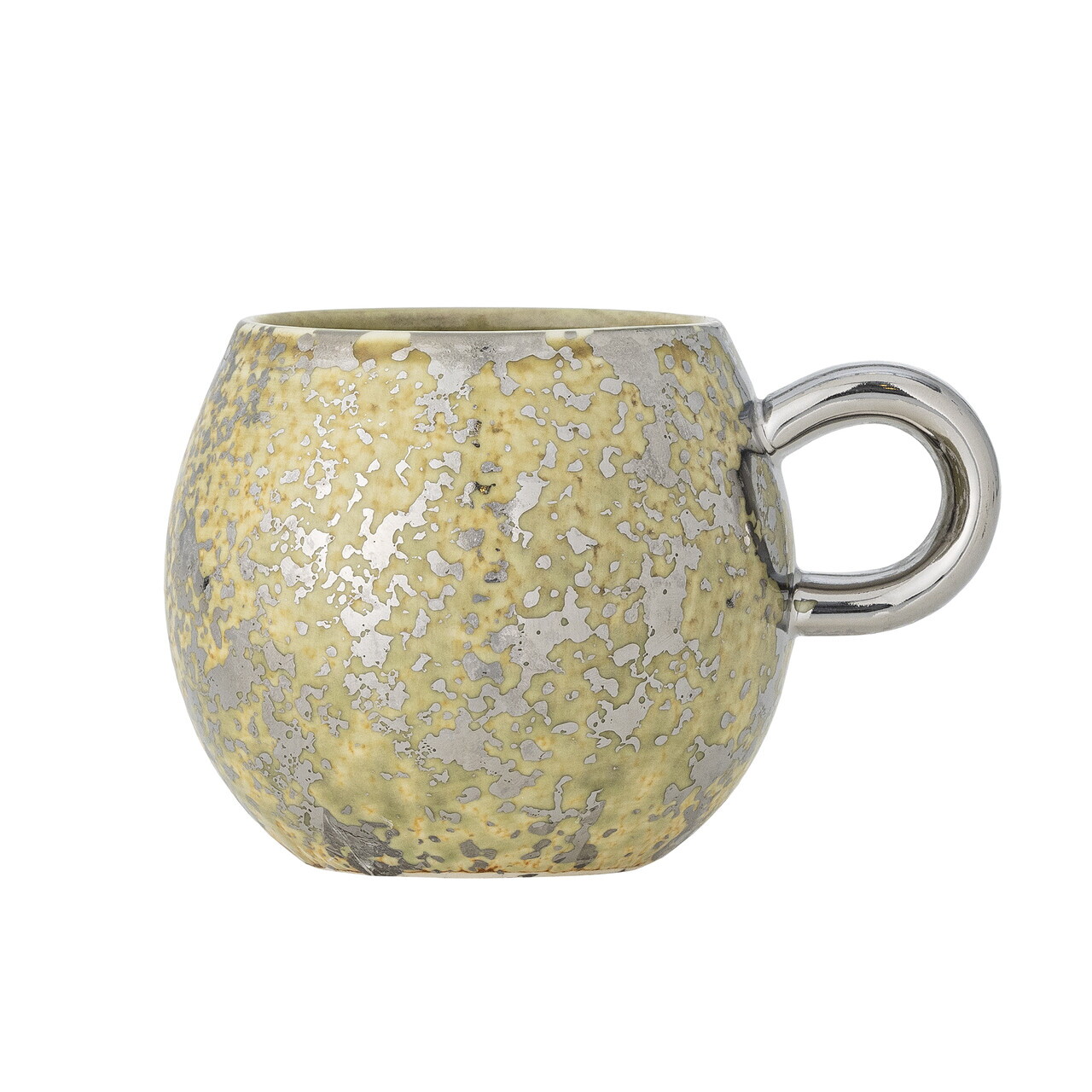 Ceasca, Bloomingville, Paula, 9x8 cm, 275 ml, ceramica, verde - imagine 5